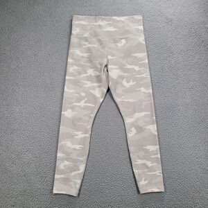 ATHLETA Pant Size MEDIUM Elation Taupe Camo 7/8‎ Tight Activewear Leggings